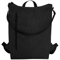 Water- and abrasion-resistant large black variable bag