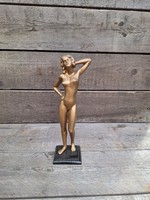 Aluminum nude female statue