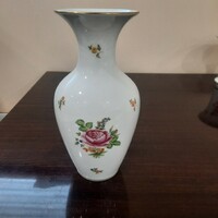 Herendi rose pbr patterned porcelain vase