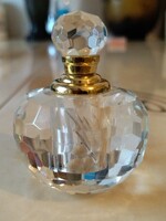 Beautiful lead crystal perfume holder never used