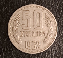 1962. 50 Sztotinka Bulgária (1634)