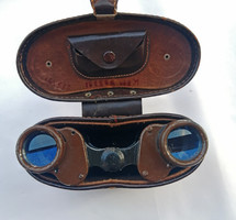 Military binoculars, binoculars - in case - h.M.Sz.