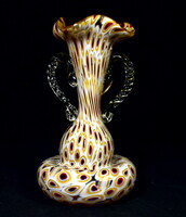 Murano small glass vase with a fairy-tale shape
