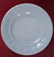 Antique Zsolnay stone porcelain plate
