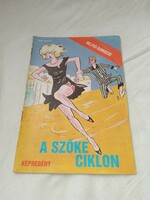 Jenő Rejő - hidden series 12 the blonde cyclone 1987 - retro comic