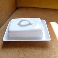 White butter dish from Herend