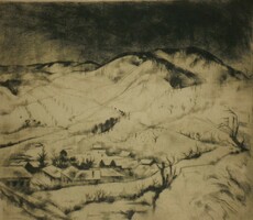 István Szőnyi (1894-1960): winter landscape
