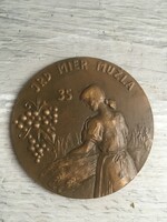 Czechoslovakian memorial plaque