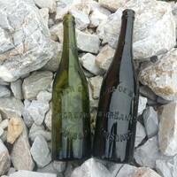 2 db román sörösüveg