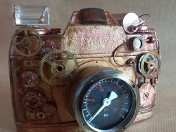 Exa 500 ndk 1966 camera in steampunk style