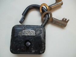 Old lock Abus Panzer 60