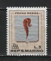 San marino 0091 mi 904 postal clear €0.30