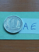 Eastern Caribbean States 1 cent 2002 alu. II. Queen Elizabeth #ae