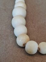 Antique exotic bone necklace
