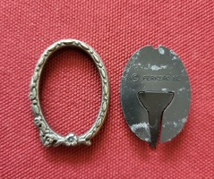 Tiny metal picture frame