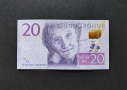 Sweden 20 kronor / koruna 2014, ef+