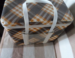Retro cooler bag, picnic bag