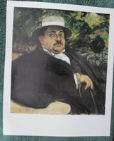 István Csók print: Portrait of Tibor Wlassics (1911)