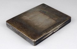 1R737 old silver-plated cigarette case