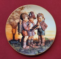 Hummel goebel limited serial numbered German porcelain decorative plate plate 