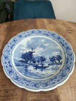 Delft Dutch large wall bowl plate