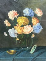 Murin Vilmos (1891 - 1952) : Csendélet 1 Ft-ról! Nincs minimálár!!
