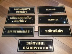 Jó állapotú retro üvegtáblák a béke táborából szocreál kádár zománctábla