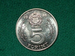 5 Forint 1976 ! Nem Volt Forgalomban ! Verdefényes !