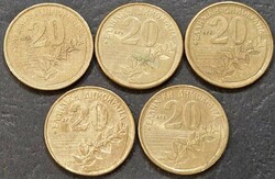 Görögország 20 drachma 5 DB