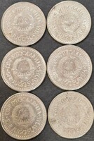 Jugoszlávia 100 Dinár, 1986-1988. 6 db