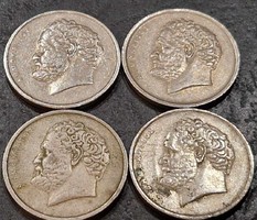 Görögország 10 drachma, 1976.-1984. 4 DB