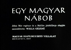 A Hungarian Nobleman slide film 1967