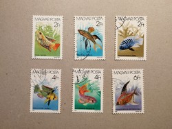 Magyarország - Akváriumi díszhalak 1987