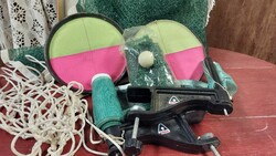 Vintage retro kültéri sportszerek, játékok, ( ping pong, tenisz, kosárlabda, cach ball )
