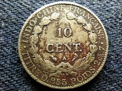 Franciaország Indokína .835 Ezüst 10 Centimes 1900 A