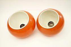 Mid Century Lámpa Búra Pár / Retró Lámpa Búra / Space Age