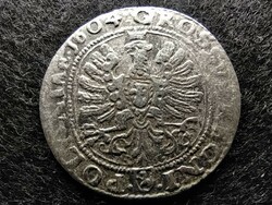 Lengyelország Lengyel-Litván Unió III. Zsigmond ezüst 1 grosz koronny Krakkó 1604