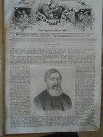 D203472 p405 -Zádor György  bíró, jogtudós, író - Kőszeg, Pápa, Győr,  1866-os újság címlapja