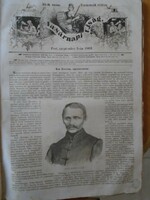 D203475  p417 - Kókai Kun Bertalan püspök - Miskolci Nemzeti színház ig.tagja 1866-os újság címlapja