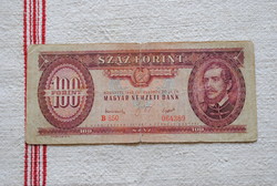 100 Forint Rákosi címer 1949 (B 850) VF-