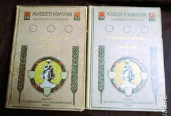 MALONYAI DEZSŐ : MUNKÁCSY MIHÁLY I.- II. 1907 ARANYOZOTT SZECESSZÓS DÍSZ KÖTÉS 			 További opciók ▼