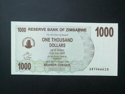 Zimbabwe 1000 Dollars 2006 UNC