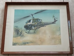 Helicopter - mixed technique