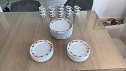Alföldi porcelán Panni mintás mokkacsésze