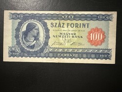 100 forint 1946.  EF+!!   Aránylag, alacsony sorszám!!  GYÖNYÖRŰ!!  RITKA!!