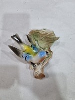Régi német porcelán falidísz