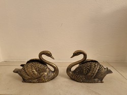 Pair of swan (bronze, empire style)