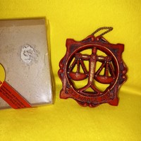 "Mérleg ".viasz mézeskalács nyomóforma, nyomódúc, sütőforma vagy falidísz.