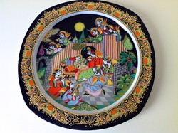 ROSENTHAL  BJÖRN WIINBLAD FALITÁNYÉR 28 CM.  - KARÁCSONY 1987
