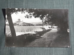 Képeslap, Esztergom, Bazilika, templom, Kisduna részlet,látkép, 1957-